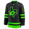 Mænd NHL Dallas Stars Trøje 2024-25 Fanatics Premium Jason Robertson Sort Tredje